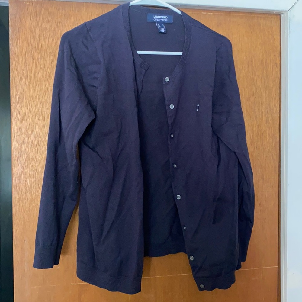 Chase Bank cardigan sweater